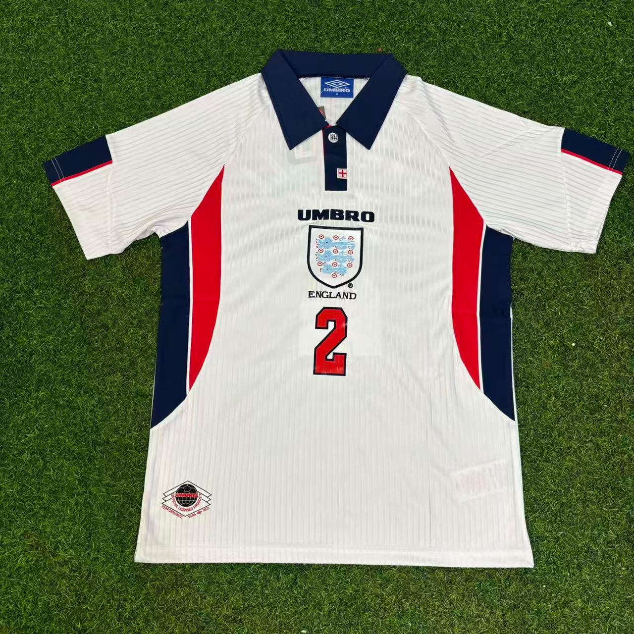 Sol Campbell England 1998 World Cup Retro Jersey