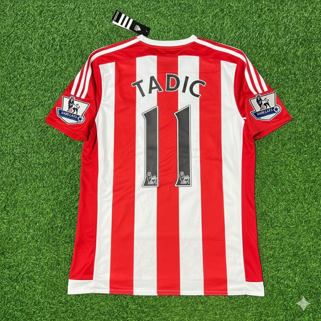 Dušan Tadić Southampton 2015/16 Home Retro Football Jersey Kit