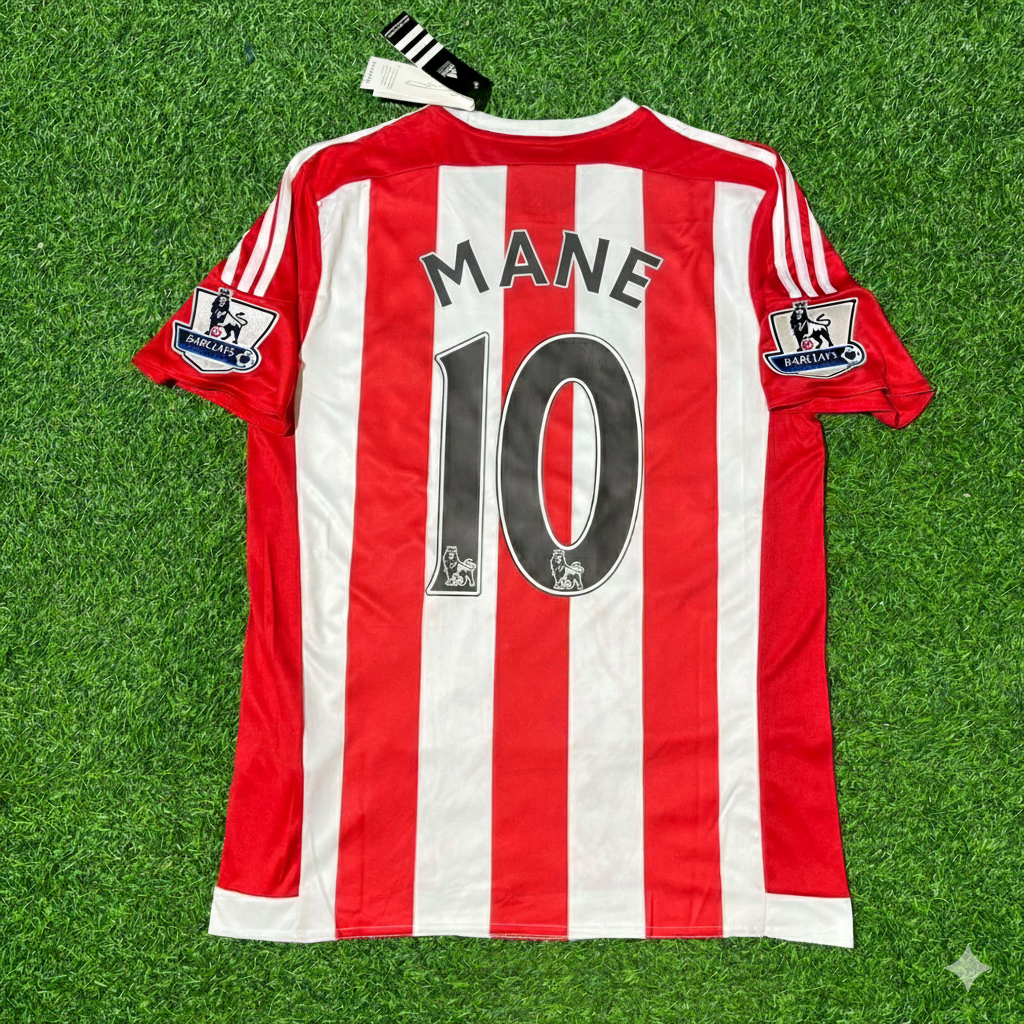 Sadio Mane Southampton 2015/16 Home Retro Football Jersey Kit