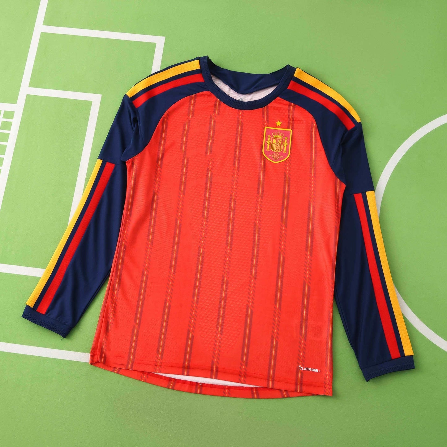 Spain 2026 World Cup Home Long Sleeve Jersey Trikot Maillot