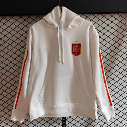 Spanien - Hoodie Winter Fleece- Fußball Kapuzenpullover
