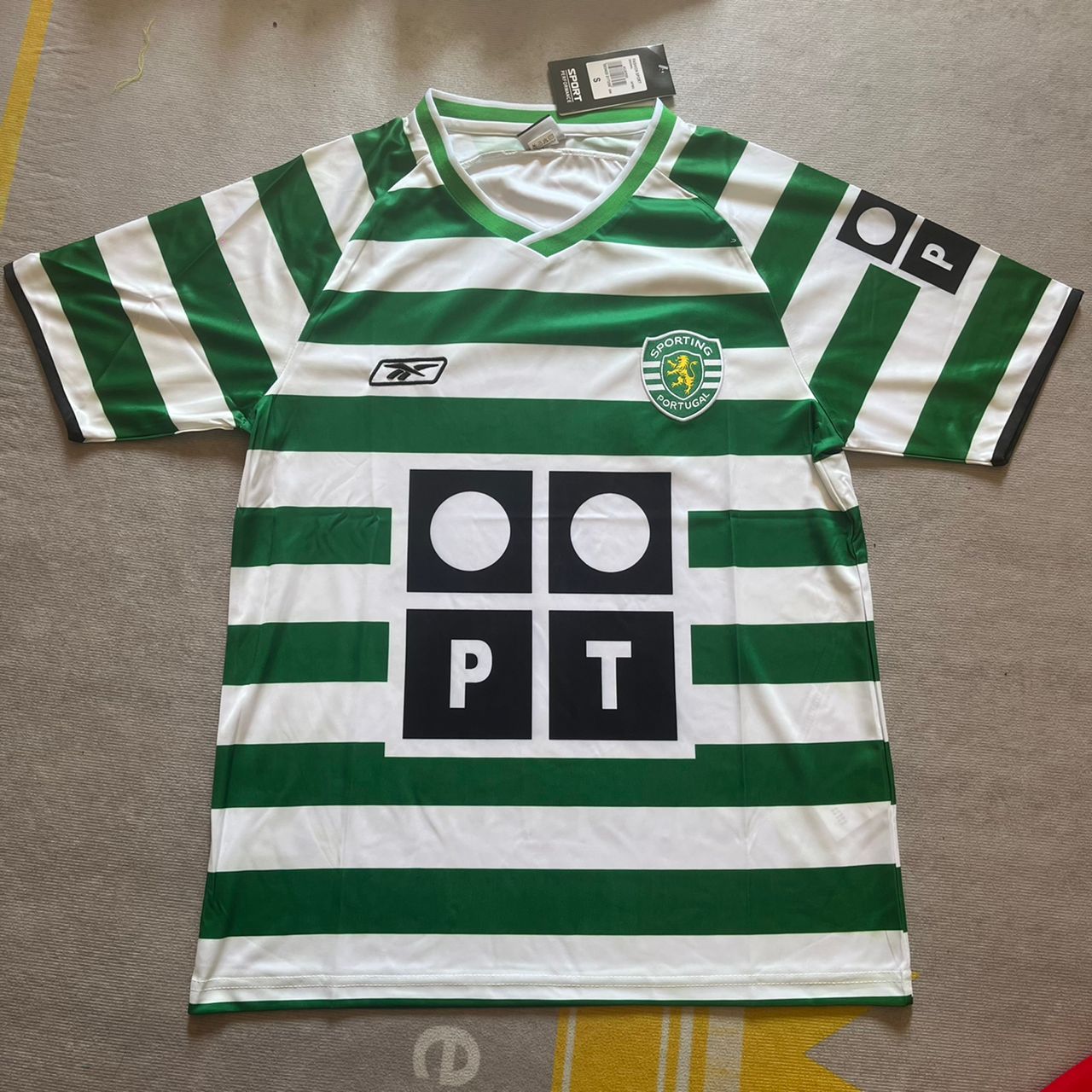 Cristiano Ronaldo First Jersey Trikot Sporting CP Lisbon 2001 2003