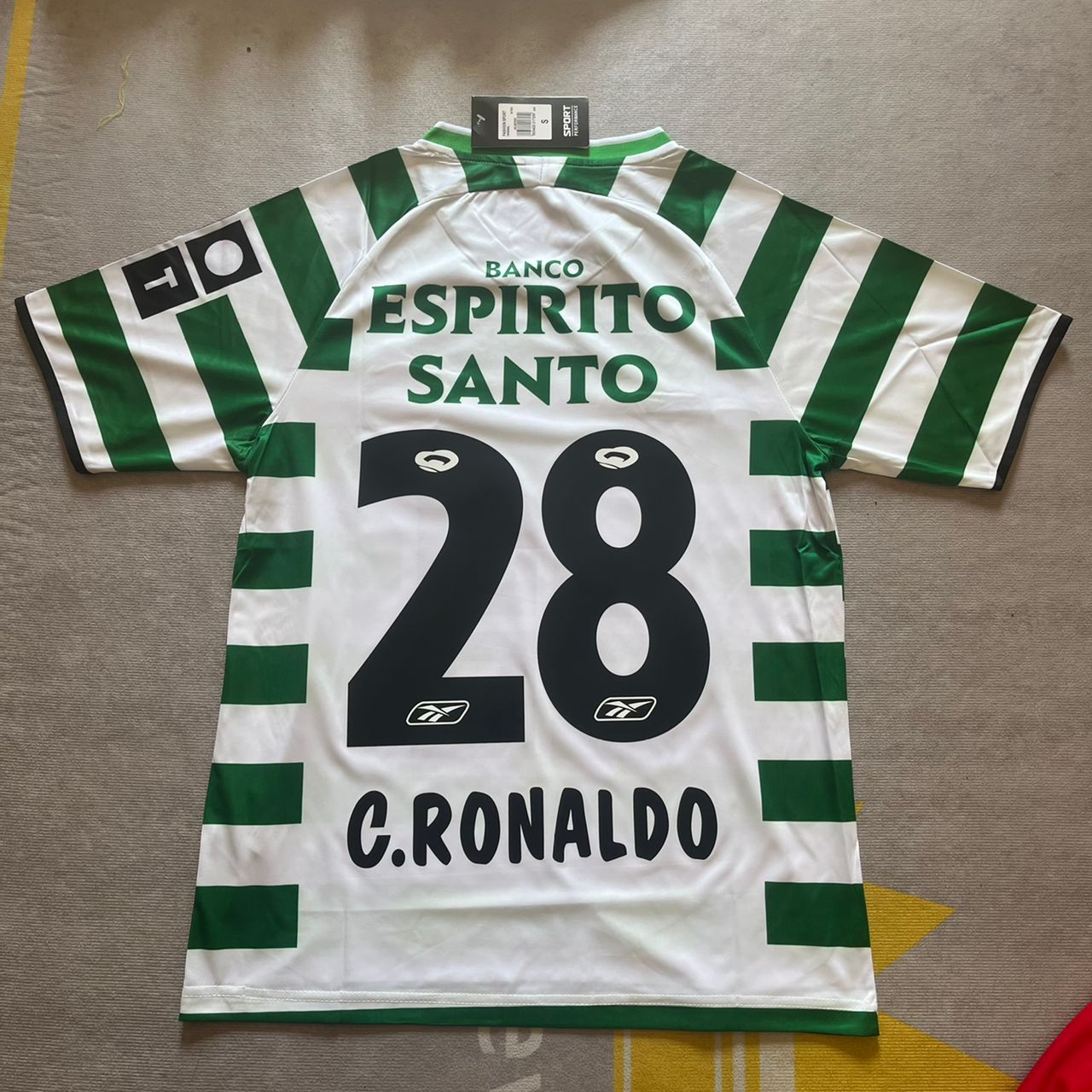 Cristiano Ronaldo First Jersey Trikot Sporting CP Lisbon 2001 2003