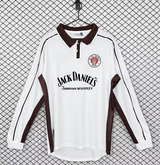 FC St. Pauli 1999/2000 Langarm Heim Retro Trikot