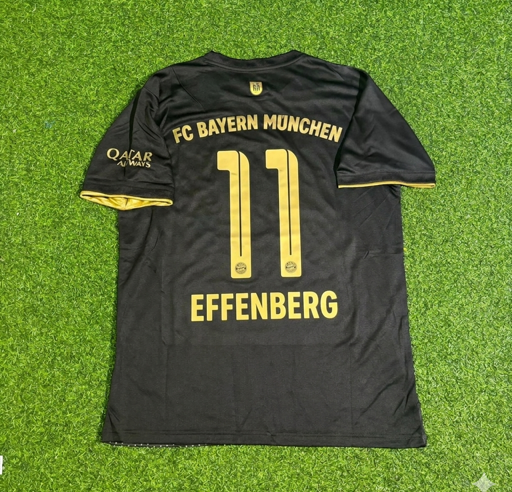 Stefan Effenberg Bayern Munich Away Football Jersey