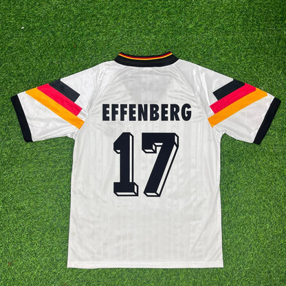 Stefan Effenberg Deutschland 1992 Retro Fußballtrikot