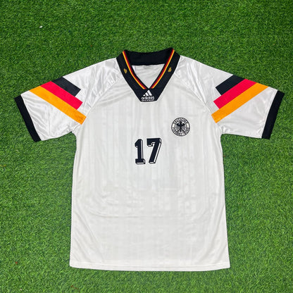 Stefan Effenberg Deutschland 1992 Retro Fußballtrikot