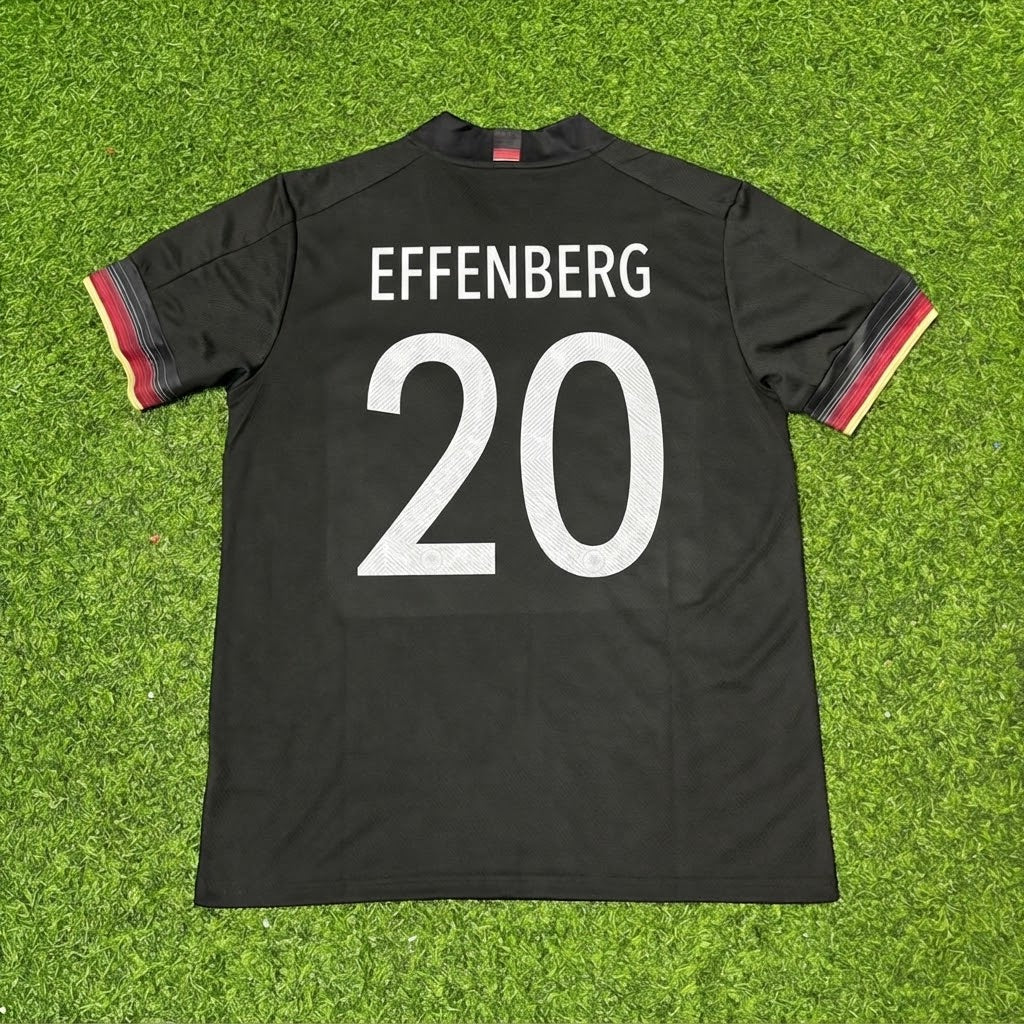 Stefan Effenberg #20 Germany Black Retro Football Jersey