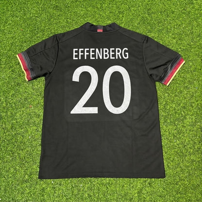Stefan Effenberg #20 Germany Black Retro Football Jersey