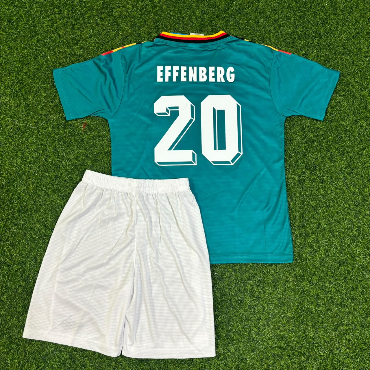 Stefan Effenberg Germany Deutschland 1994 World Cup Kids Jersey Trikot