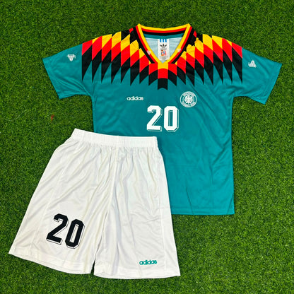 Stefan Effenberg Germany Deutschland 1994 World Cup Kids Jersey Trikot