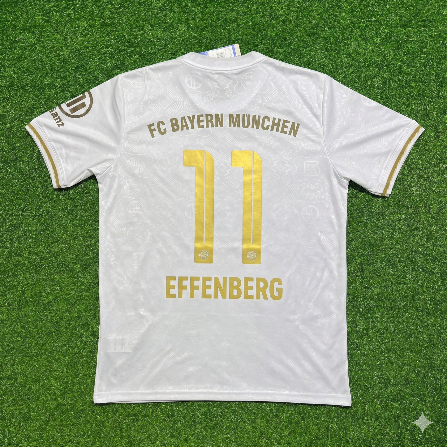 Stefan Effenberg #11 FC Bayern München 125 Years Anniversary Special-Edition White Jersey