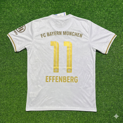 Stefan Effenberg #11 FC Bayern München 125 Years Anniversary Special-Edition White Jersey