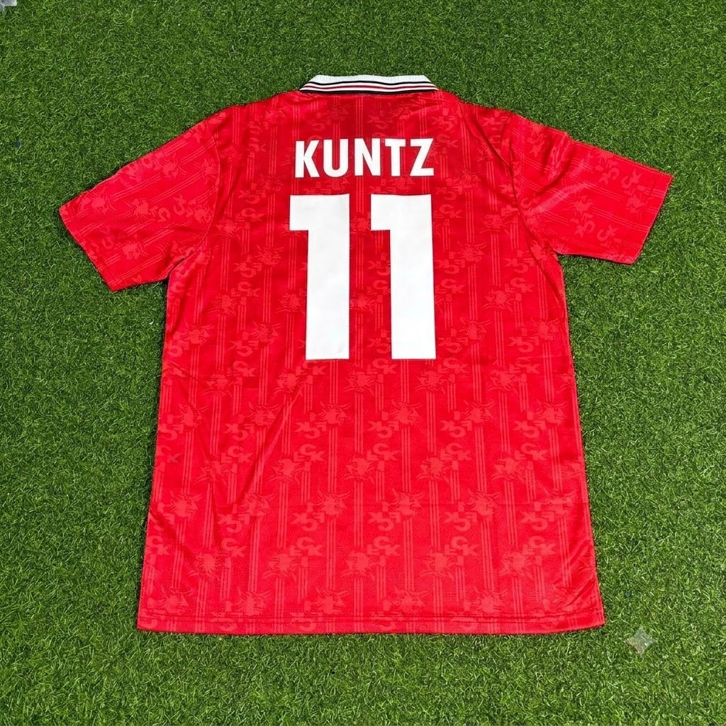 Stefan Kuntz FC Kaiserslautern Commemorative Retro Fußballtrikot