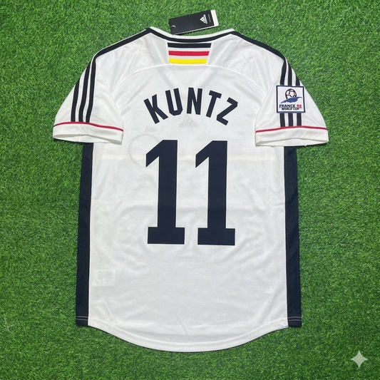 Stefan Kuntz Deutschland Weltmeisterschaft Retro Fußballtrikot