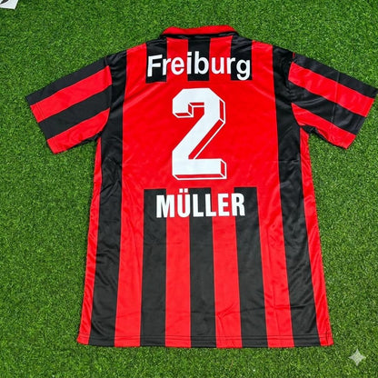 Stefan Müller SC Freiburg 1994-1995 Retro Football Jersey