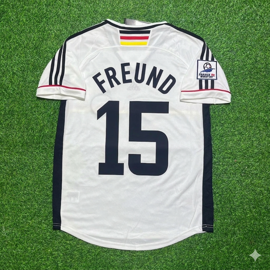 Steffen Freund Deutschland 1998 Weltmeisterschaft Retro Fußballtrikot