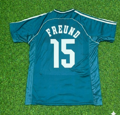 Steffen Freund Germany 1998 World Cup Away Retro Football Jersey