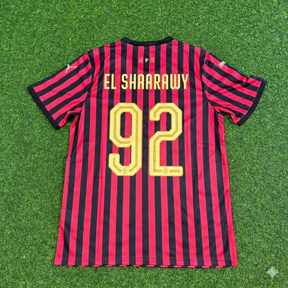 Stephen El Shaarawy AC Milan 120th Anniversary Special Golden Retro Football Jersey