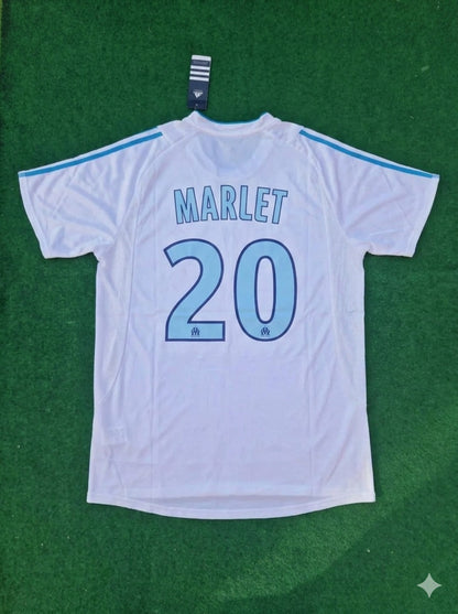Steve Marlet 20- Olympique Marseille 2003-04  Home  OM Football Jersey Maillot
