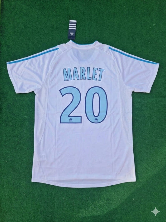 Steve Marlet 20- Olympique Marseille 2003-04  Home  OM Football Jersey Maillot