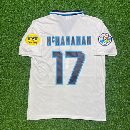 Steve McManaman England EURO 1996 Retro Football Jersey