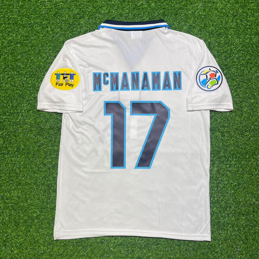 Steve McManaman England EURO 1996 Retro Football Jersey