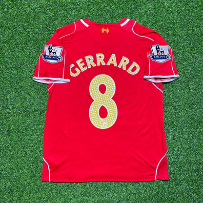 Steven Gerrard #8 Liverpool 2014 2015 Letztes Jahr Sondertrikot Retro
