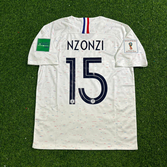 Steven Nzonzi France 2018 World Cup Football Jersey Kit