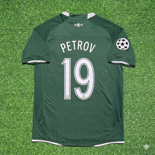 Stiliyan Petrov #19 Celtic Home Retro Jersey