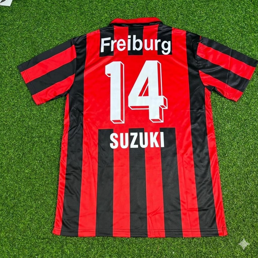 Yuito Suzuki SC Freiburg Retro Football Jersey