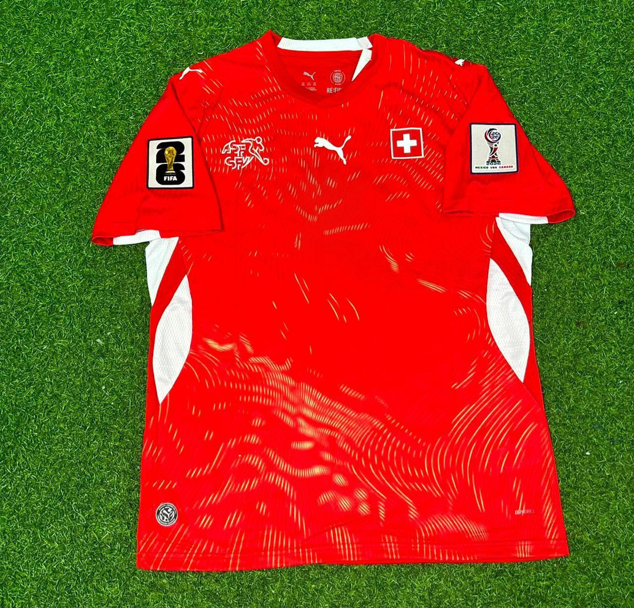 Gregor Kobel 1- Switzerland 2026 World Cup Kit Jersey Trikot Maillot