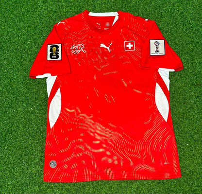 Gregor Kobel 1- Switzerland 2026 World Cup Kit Jersey Trikot Maillot