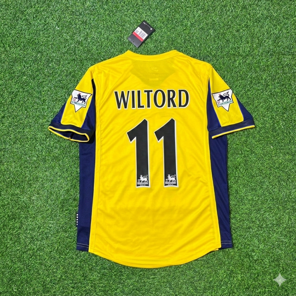 Sylvain Wiltord - Arsenal 2000 Retro Jersey Trikot 