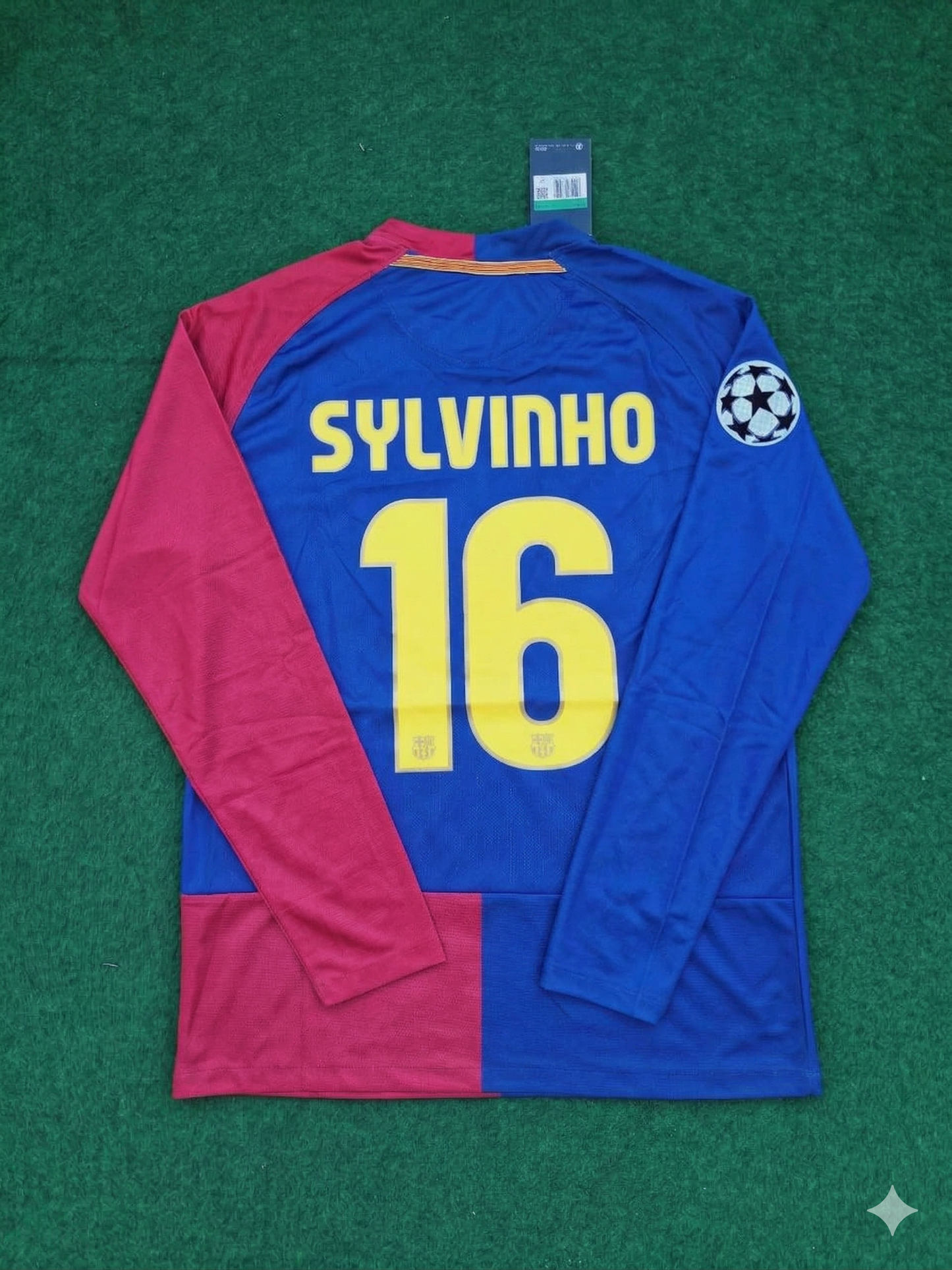 Sylvinho Barcelona 2009 Champions League Final Retro Jersey