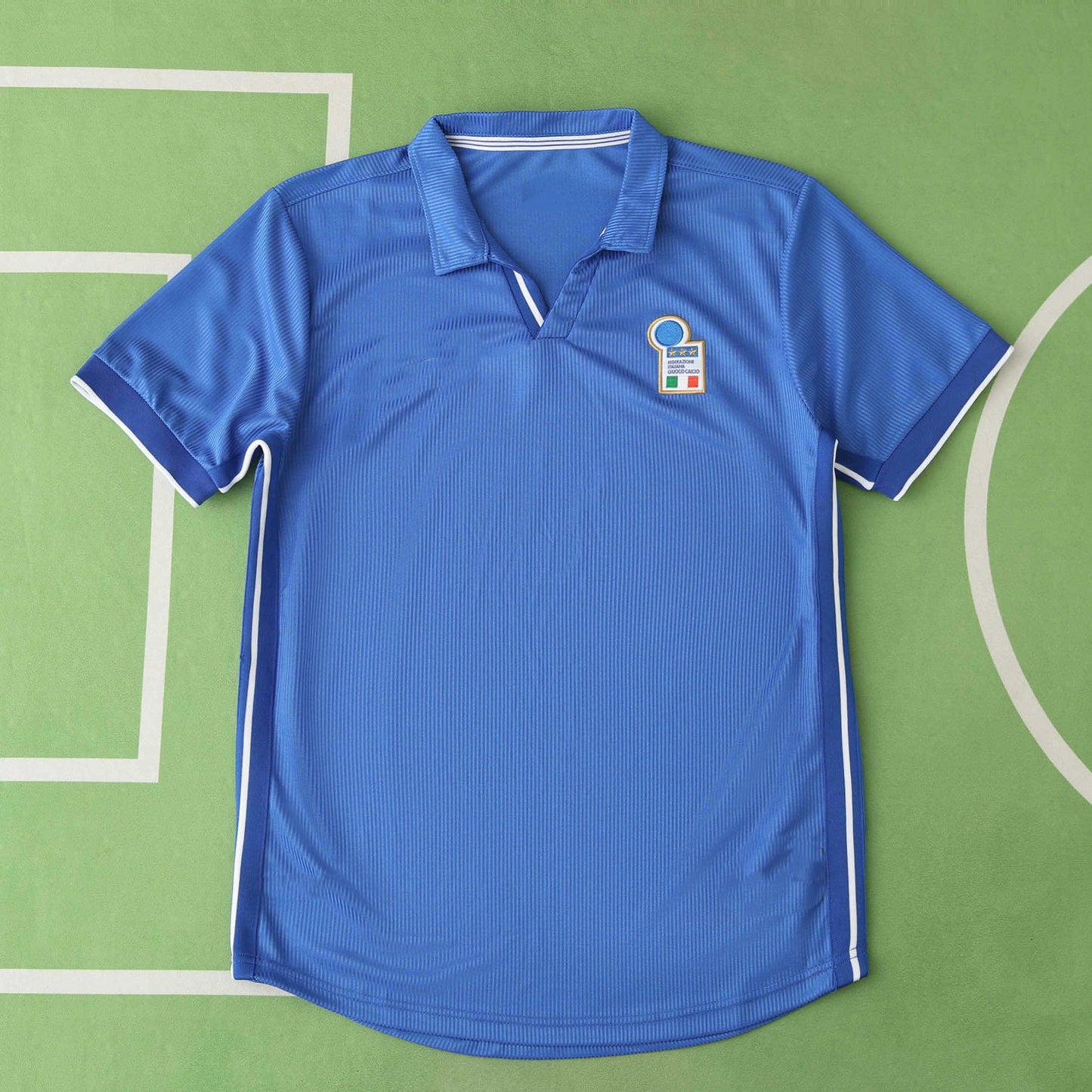 Italy 1998 Maglia Home Blue Retro Jersey Football Trikot