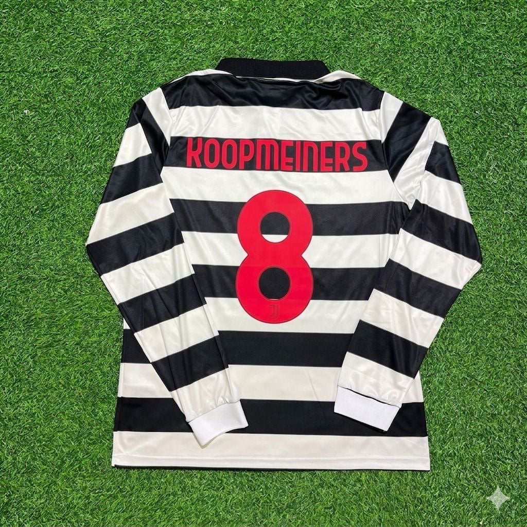 Teun Koopmeiners #8 Juventus New Season Fourth Long Sleeve Trikot Jersey