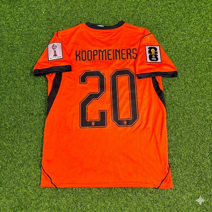 Teun Koopmeiners #20 Netherlands 2026 World Cup New Season Football Jersey