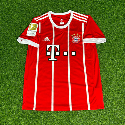 Thiago Alcantara Bayern Munich 2017-2018 Retro Home Jersey
