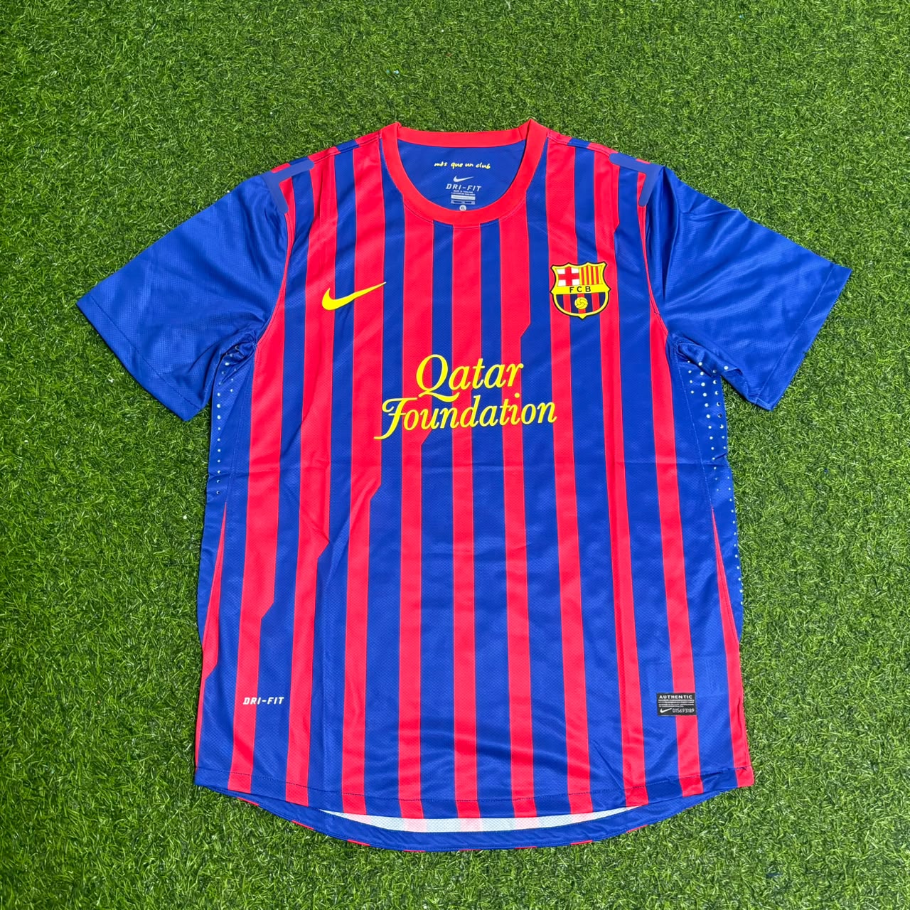 Thiago Alcantara Barcelona 2011/2012 Retro Home Football Jersey