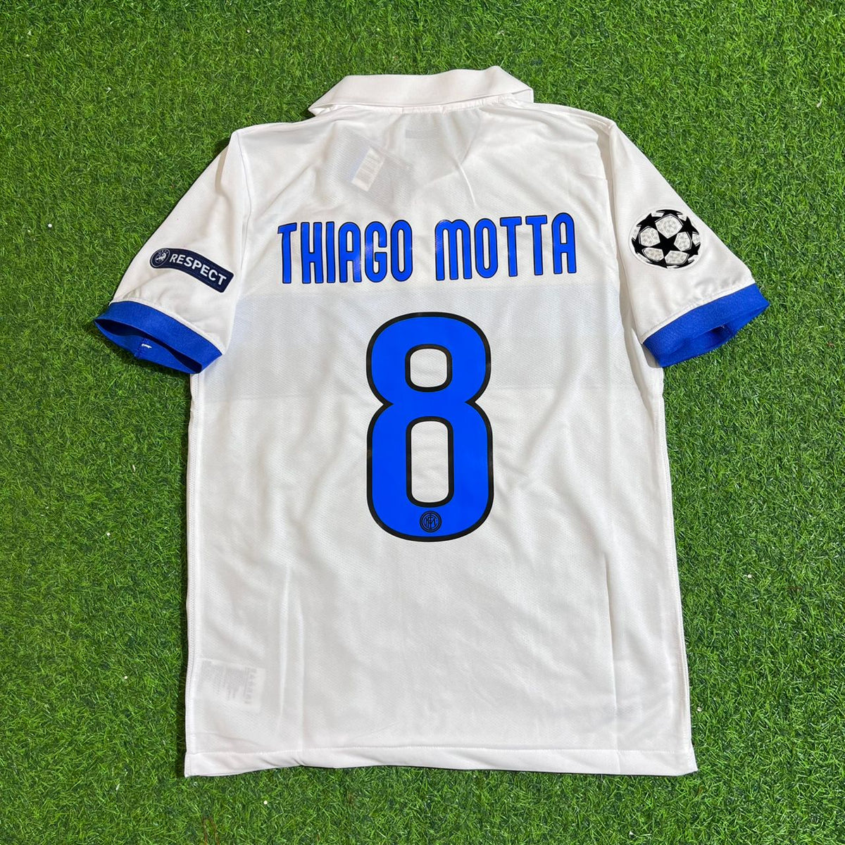 Thiago Motta Inter 2009/2010 White Retro Football Jersey