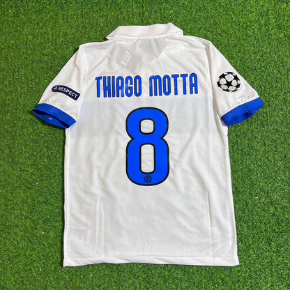 Thiago Motta Inter 2009/2010 White Retro Football Jersey
