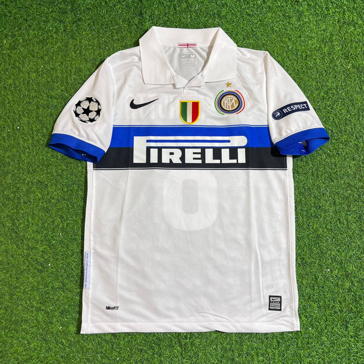 Thiago Motta Inter 2009/2010 White Retro Football Jersey