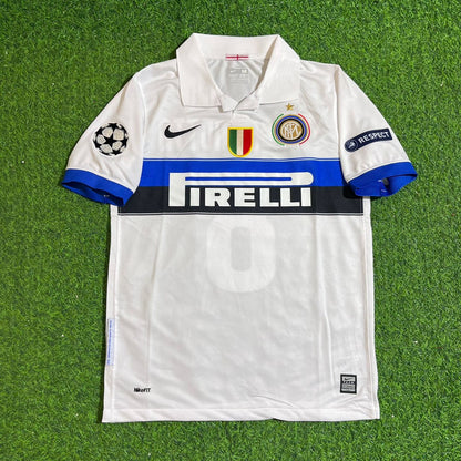 Thiago Motta Inter 2009/2010 White Retro Football Jersey