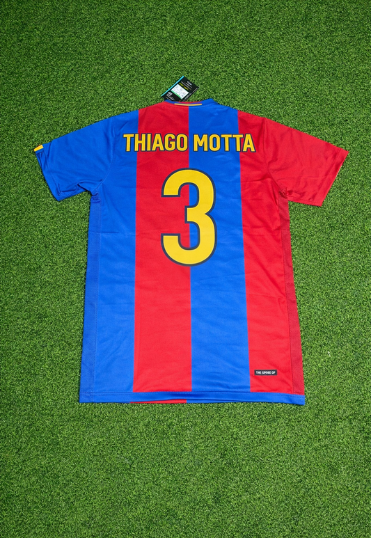 Thiago Motta Barcelona 2006/2007 Home Retro Football Jersey