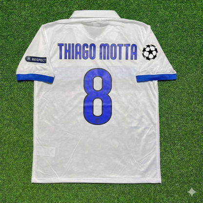 Thiago Motta Inter 2009/2010 White Retro Football Jersey