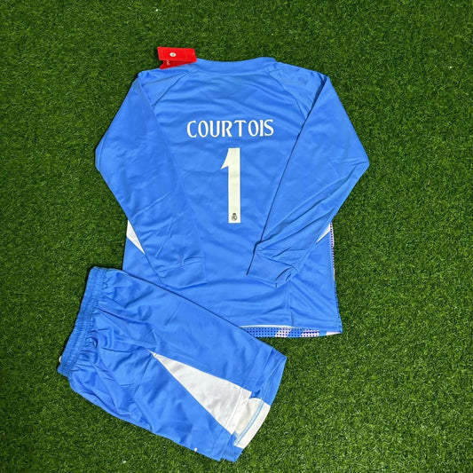 Thibaut Courtois Real Goalkeeper Football Jersey
