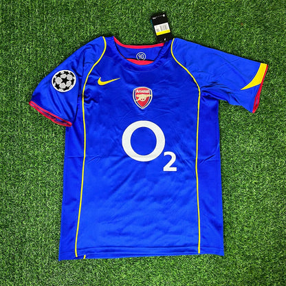 Thierry Henry Arsenal 2004-05 Blue Retro Jersey Trikot Maglia Camiseta