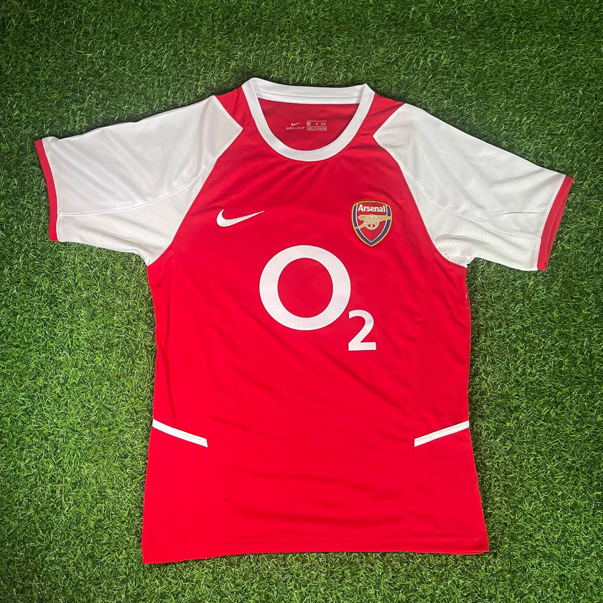 O2 Arsenal Thierry Henry 14 - Arsenal o2 2002/03 Home Retro Kit Jersey Trikot ...
