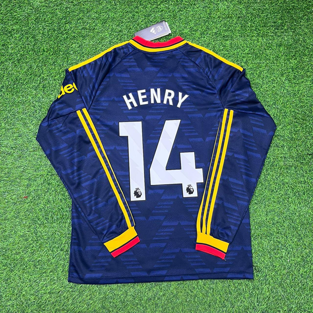 Thierry Henry Arsenal Special Edition Long Sleeve Football Jersey